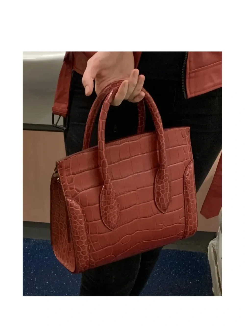 Alexander McQueen stylish red